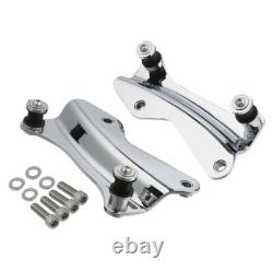 Chopped Tour Pack Backrest Mount Docking Hardware Fit For Harley Touring 2014-25