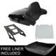 Chopped Tour Pack Backrest Mount Rack Base Plate Fit For Harley Road King 14-25