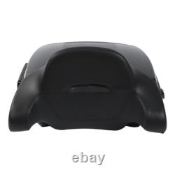 Chopped Tour Pack Backrest Mount Rack Base Plate Fit For Harley Road King 14-25