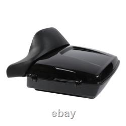 Chopped Tour Pack Backrest Mount Rack Base Plate Fit For Harley Road King 14-25