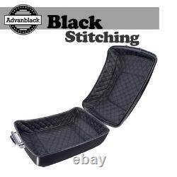 Chopped Tour Pack Liners Black Stitching For Chopped Touring Pak Advanblack