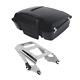 Chopped Tour Pak Pack Trunk Backrest & Luggage Rack For Harley Touring 2009-2013