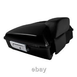 Chopped Trunk Backrest Fit For Harley Tour Pak CVO Road Street Glide 2014-2023