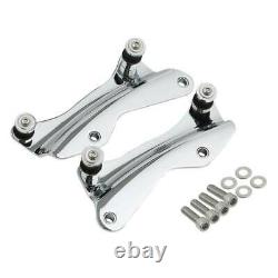 Chopped Trunk Backrest Mount Plate Docking Fit For Harley Tour Pak Touring 14-22
