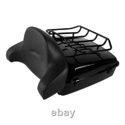 Chopped Trunk Backrest Rack Mount Docking Kit Fit For Harley Touring 2014-2025