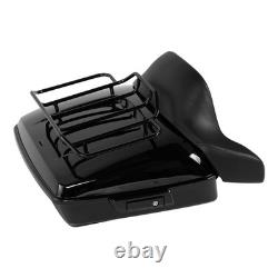 Chopped Trunk Backrest Rack Mount Docking Kit Fit For Harley Touring 2014-2025