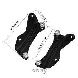 Chopped Trunk Backrest Rack Mount Docking Kit Fit For Harley Touring 2014-2025