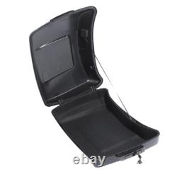 Chopped Trunk Backrest Solo Rack Fit For Harley Tour Pak Electra Glide 2014-2024