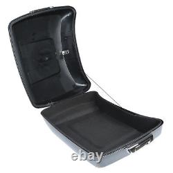 Chopped Trunk Backrest with Mount Rack Fit For Harley Touring Tour Pak Pack 14-23