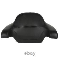 Chopped Trunk Black Backrest Fit For Harley Touring Road Glide Tour Pak 14-2023