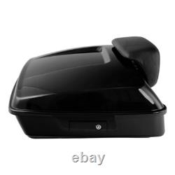 Chopped Trunk Latch Pad Mount Docking Fit For Harley Tour Pak Touring 2014-2023
