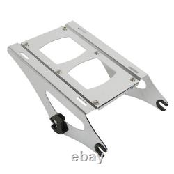 Chopped Trunk Mount Rack Docking Kit Pad Fit For Harley Touring Road King 14-Up Chopped Trunk Mount Rack Docking Kit Pad Fit For Harley Touring Road King 14-Up