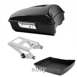 Chopped Trunk Mount Rack Fit For Harley Touring Touring Models 2014-2025