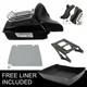 Chopped Trunk Pad Rack Mount Docking Kit Plate Fit For Harley Touring 2014-2025