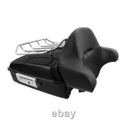 Chopped Trunk Pad Rack Mount Docking Kit Plate Fit For Harley Touring 2014-2025