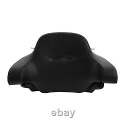 Chopped Trunk Pad Solo Rack Fit For Harley Tour Pak Low Rider FXLRST 22-24 Black