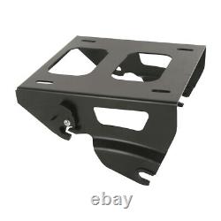 Chopped Trunk Solo Rack Base Plate Fit For Harley Tour Pak Road Glide 2014-2024