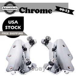 Chrome 4-Point Docking Hardware Kit Fits 2009-2013 Harley Touring PN 54205-09A