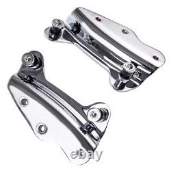 Chrome 4-Point Docking Hardware Kit Fits 2009-2013 Harley Touring PN 54205-09A