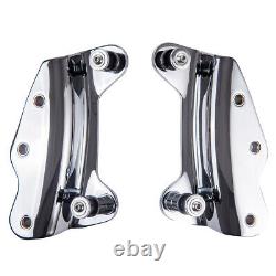 Chrome 4-Point Docking Hardware Kit Fits 2009-2013 Harley Touring PN 54205-09A