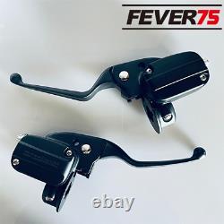 Clutch Master Cylinder Lever Hydraulic Black 19/32 Harley Touring 17-20 CNC