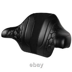 Cobra Wrap Around Backrest Pad With Black Stitching for 2014+ Harley Touring