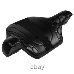 Cobra Wrap Around Backrest Pad With Black Stitching for 2014+ Harley Touring