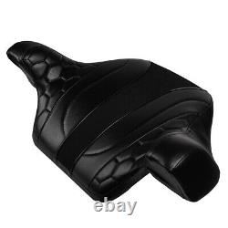 Cobra Wrap Around Backrest Pad With Black Stitching for 2014+ Harley Touring