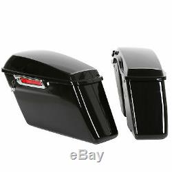 Complete Hard Saddlebags For Harley Touring Road King Electra Glide 14-19 2014