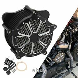 Contrast Cut Air Cleaner Intake Filter For Harley Dyna Softail Touring Road King