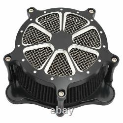 Contrast Cut Air Cleaner Intake Filter For Harley Dyna Softail Touring Road King