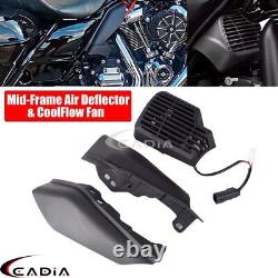 Cool Flow Fan Kit For Harley Touring Tri Glide Ultra FLHTCUTG Road Glide FLTRU