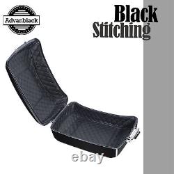 Custom Black Stitching King Tour Pack Liner for Advanblack King Touring Bag