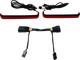 Custom Dynamics Low Profile Led Red Saddlebag Lights For 2023-25 Harley Touring