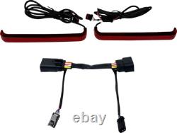 Custom Dynamics Low Profile LED Red Saddlebag Lights for 2023-25 Harley Touring