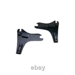 Cycle Vision Sissybar Side Plates Black, for Harley-Davidson Touring 97-08
