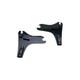 Cycle Vision Sissybar Side Plates Black, For Harley-davidson Touring 97-08
