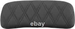 DRAG Black Double Diamond Chopped Harley Tour-Pak Pad Touring FLH/FLT 0822-0432