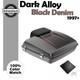 Dark Alloy/black Denim Rushmore Razor Tour Pak Pack For 97+ Harley/softail