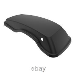 Denim Black Normal Stretched Saddlebag Lids for Harley Street Road Glide 2014+