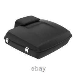 Denim Black Razor Tour Luggage Trunk Pack For Harley FLHR FLHXS FLTRX 1997+