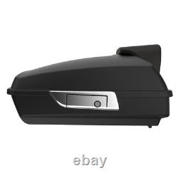 Denim Black Razor Tour Pak Pack Luggage Fits for Harley FLHR FLHXS FLTRX 1997+