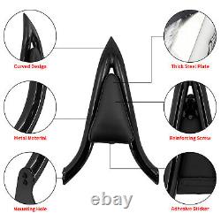 Detachable Sissy Bar Black Backrest Fit For Harley Touring 97-08 Road King Glide