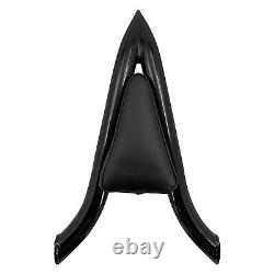 Detachable Sissy Bar Black Backrest Fit For Harley Touring 97-08 Road King Glide