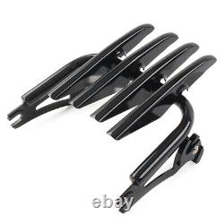 Detachable Stealth Luggage Rack Black Fit for Harley Touring FLHR 2009-2005 2016
