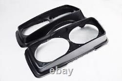 Double 6x9 Speaker Lids 4 Harley HD 93-13 Touring Saddlebag Replace Stock Lids