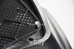 Double Dual 6x9 Speaker Lids Seal Dust Cover 4 Harley HD 93-13 Touring Saddlebag