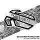 Driver Chrome Empire Footboards Floorboard For Harley Touring Road Electra Glide