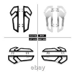 Driver Chrome Empire Footboards Floorboard For Harley Touring Road Electra Glide