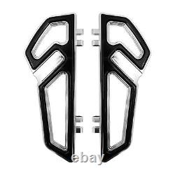 Driver Chrome Empire Footboards Floorboard For Harley Touring Road Electra Glide